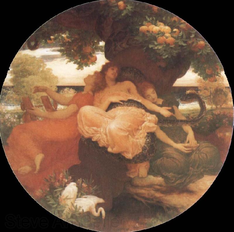 Frederick Leighton Garden of the Hesperides Spain oil painting art